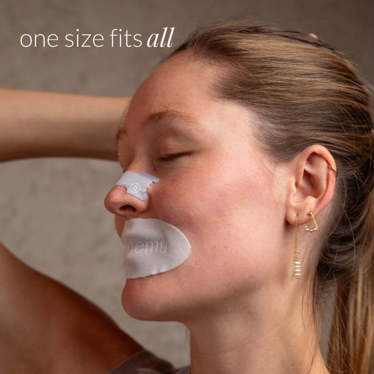 blonde-german-woman-wearing-audemu-nasal-strip-aesthetic-on-nose