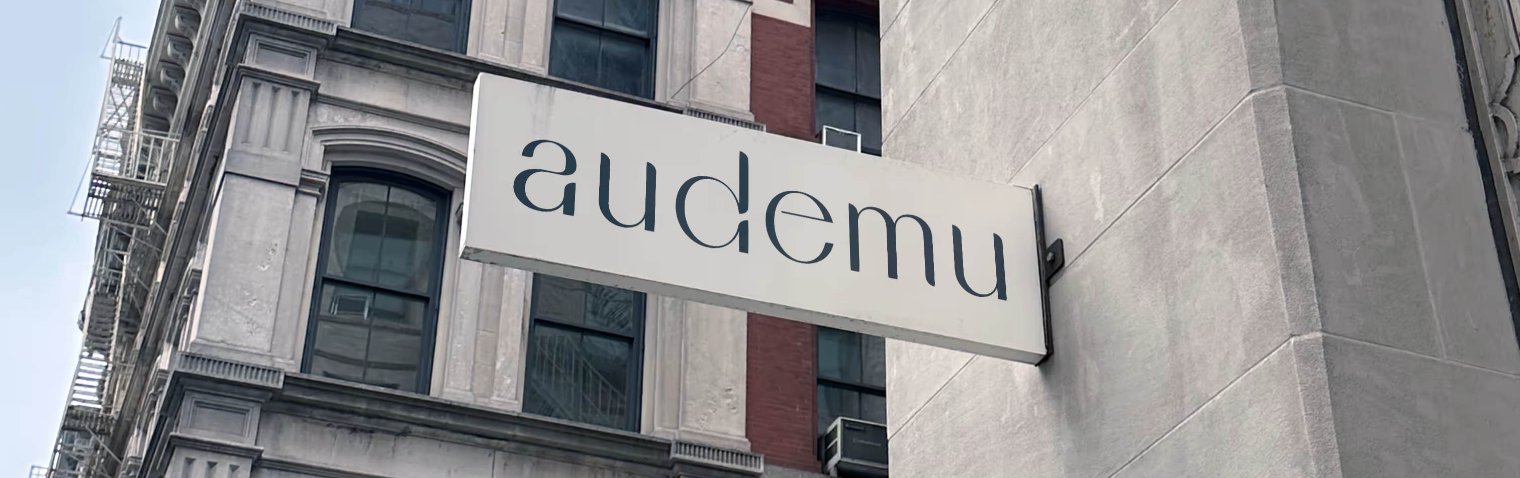 audemu logo sign