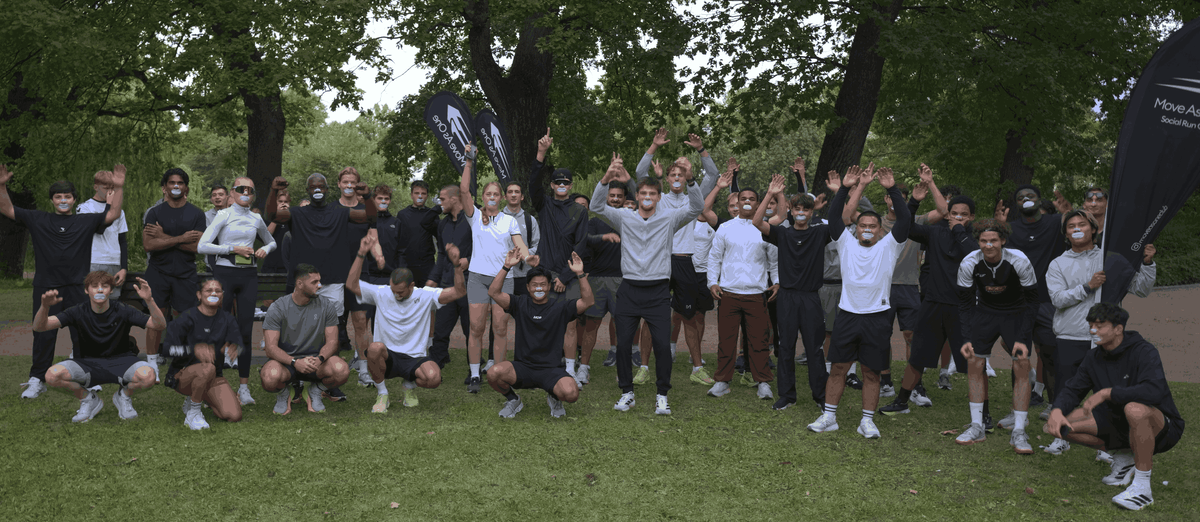 Load video: Erster Mouth Tape Community Run auf der Welt